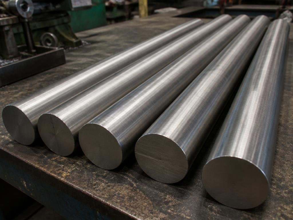 Machined non-alloy steel shafting bars
